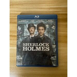 Sherlock Holmes Blu Ray Disc Robert Downey Jr Jude Law Movie Film‎